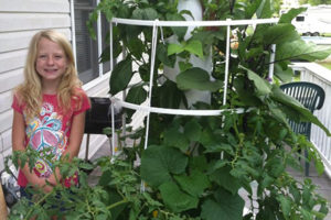 Grow my own food and save water with a Tower Garden