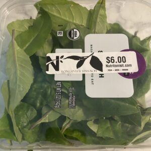 Fresh Spinach Pickup